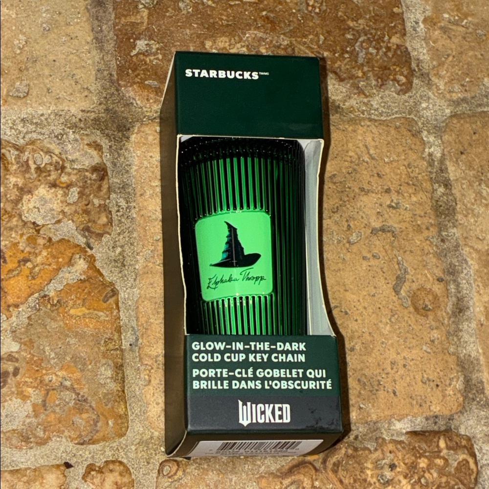 24HR DROP ⬇️ SHIPS TODAY❗️Starbucks X WICKED Glow keychain - Picture 1 of 4